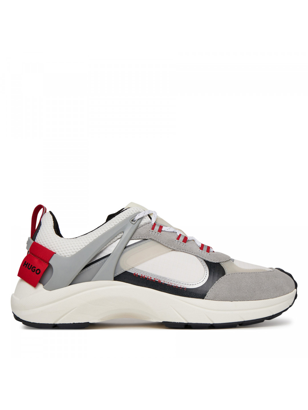 Sneakersy HUGO 50541703 Šedá